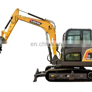 6.5 Ton Small Crawler Excavator LOVOL FR65E2 thumbnail-1