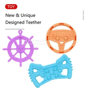 Silicon Rudder Teether Game Teething Chewable Toy by Weiqi thumbnail-1