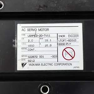 USAMED-20-TV11 Yaskawa Electromagnetic Brake Spindle Servo Motor thumbnail-1