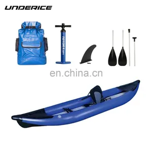 2022 Hot Sale Inflatable Kayak Drop Stitch Fishing Inflatable Canoe With Accessories thumbnail-1