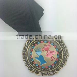 International Fan Favorite LMMT Brass Wedding Gift Medal Metal Medal Sport Medal thumbnail-1