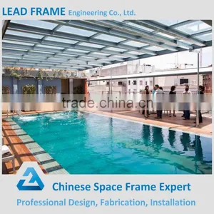 Prefabricated Steel Roofing Structures for Swimming Pool Roof thumbnail-1