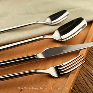 Food Grade Romantic Wedding Stainless Steel Cutlery Set Fork Spoon Knife For Wedding Party thumbnail-3