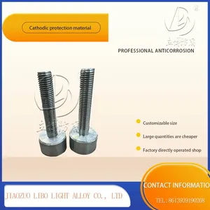 Zinc, Aluminum, Cadmium Sacrificial Anodes Anti-corrosion Material Good Stock thumbnail-2