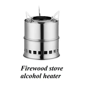Outdoor Multi-purpose Fuel Stove, Windproof Portable Firewood Stove thumbnail-3