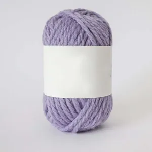 Thick Wool Yarn Suitable for Handmade Scarves Sweaters Hats Wool Knitting Crochet thumbnail-2