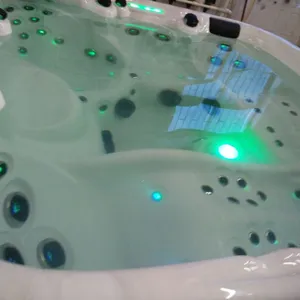 Outdoor 5 Person Entertainment Acrylic Massage Bathtub Indoor Relax Soaking SPA Hot Tub thumbnail-6