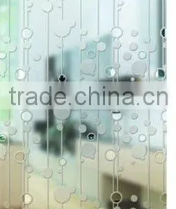3-19mm Frosted Figure Glass(can be Tempered) for Home and Office Partition Wall thumbnail-1
