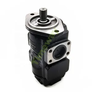 Hydraulic Pump Gear Pump Tandem Pump Double Gear Pump 7029120022 Gear Oil Pump Compatible With JCB Backhoe Loader 1550B 1600B thumbnail-5