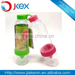 Clear Plastic Fruit Infuser Lemon Juice Pitcher thumbnail-1