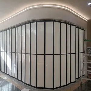 Commercial Aluminum Folding Door | Smooth Sliding | Elegant Design thumbnail-4