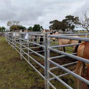 High Quality Durable Galvanized Metal Livestock Pen Panels Modern Horse Yard thumbnail-5