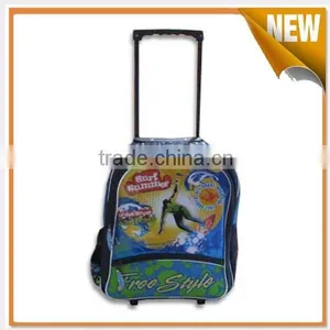Newest Beautiful School Trolley Bags for Girls thumbnail-1