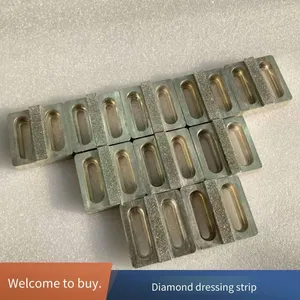 Electroplated Diamond Grinding Block, Single-sided Sand-plated for Sharpness, Substrate Available, Wear-resistant for Grinding thumbnail-1
