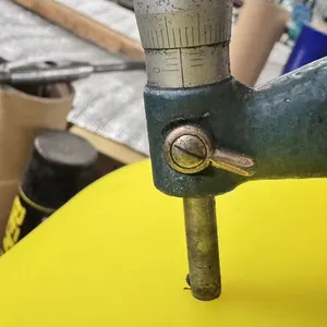 PU Roller 10mm Shaft, 40mm OD, 80 Shore A, Smooth Surface, 2000mm Length for Printing Machine thumbnail-1