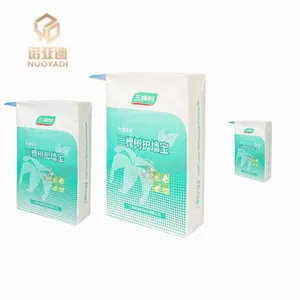 Factory Custom Biodegradable Reusable 10kg 20kg 25kg 30kg PP Woven Fertilizer Bags With Bopp Film Color Printing Custom thumbnail-1