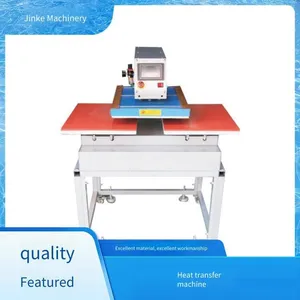 Jinke Machinery Slide-up Hydraulic Dual-station Heat Transfer Machine b With High Flexibility and Excellent Pattern Transfer Effect thumbnail-3