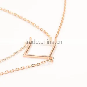 2015 New Products Geometric Triangle Rhomobus Tophus Body Chain thumbnail-6