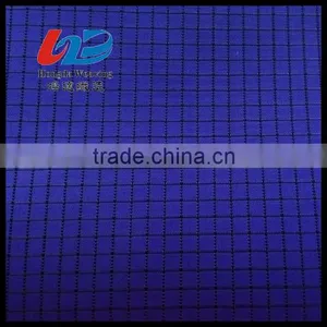Polyester Yarn Dyed Rib Stop Fabric With PU/PVC Coating For Bags/Tent /Umbrella /Rain Coat/Jacket Using thumbnail-3