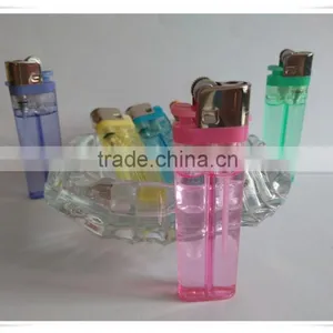 Cheapest Classic Plastic Lighter Transparent Flint Lighter FH-003 With Butane Gas thumbnail-3