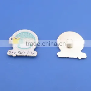 Sky Kids Pilot Nickle Plating Metal Lapel Pins for Wholesale thumbnail-1