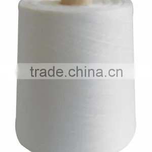 402 40S/2 Raw White High Quality Polyester Sewing Thread / Virgin Polyester Sewing Threads thumbnail-1