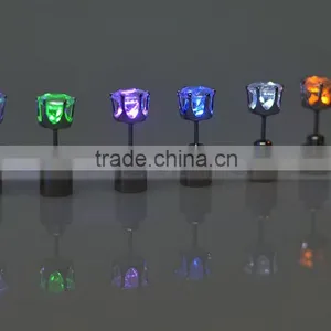 Bling LED Ear Studs Ring Shinning Light thumbnail-2
