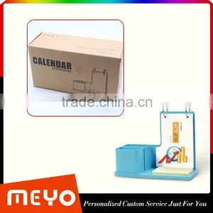 Note Pad With Pen Holder Calender, Sticky Note With Calendar Quality Choice thumbnail-4