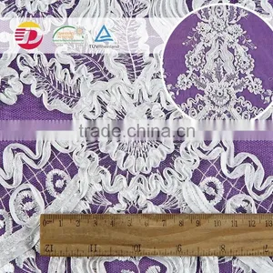 New Product Cheap Underwear Cotton Embriodered Guipure Lace for Dress China thumbnail-2