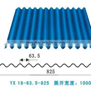 Galvanized Roofing Sheet of Corrugated Plate for Workshop thumbnail-1