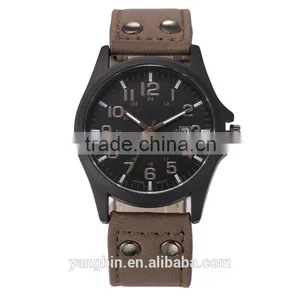 2016 Colorful Metal Watch With Multi Color Strap Watches for Man thumbnail-3