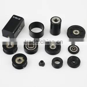 OEM and ODM Injection Moulding Nylon Nylon66 PA PA66 Pulley Wheels thumbnail-1