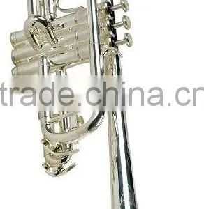 High Grade Silver Plated Trumpet thumbnail-1
