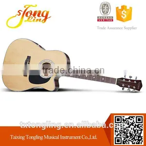 Good Quality Promotional Market Price Folk Wood Guitar(TL-0031) thumbnail-1