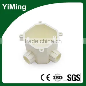 YiMing Deep Pvc Junction Box With Two Ways thumbnail-2