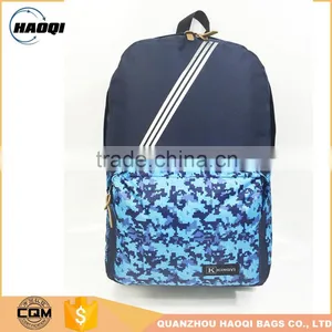 Cheap Stylish Fashion Navy Canvas Backpack thumbnail-1