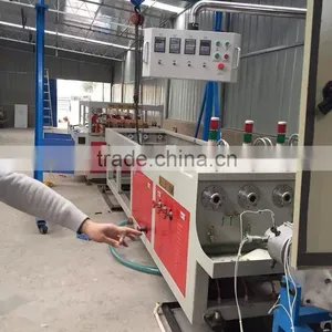 A Four Threading Pipe Plastic Extruder PVC Pipes Production Line thumbnail-1