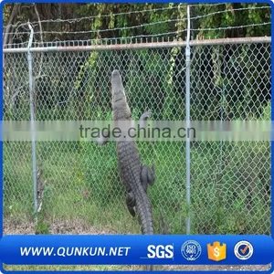 Used Chain Link Fence Post /vinyl Coated Chain Link Fence Specifications Qunkun thumbnail-5