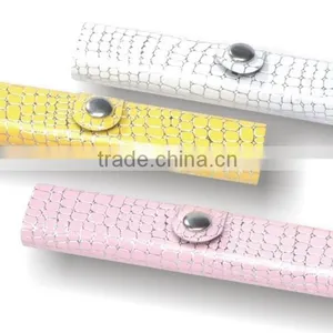 Handwork Folding Leather Glasses Eyewear Case Customize Logo thumbnail-5