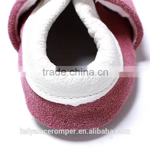 2016 New Arrival Baby Moccasins Shoes With Cute Little Flower thumbnail-5
