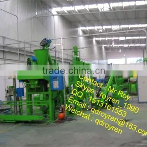 Automatic Waste Tire Recycling Line High-efficiency Full-auto Waste Tyre Processing Line thumbnail-2