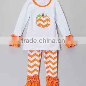 Good Quality Baby Long Sleeve Ruffle Shirts,Girls Long T Shirts,Long White T Shirts thumbnail-4
