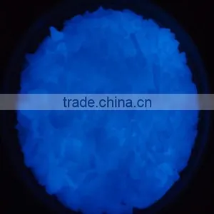 Glow in the Dark Aggregate, Glow Aggregate in the Dark, Sky-blue Gravel thumbnail-3