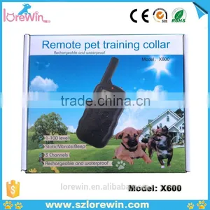 Big LCD Display Remote Electronic Dog Training Collar Cheap Waterpoor Remore Dog Training Collar thumbnail-6