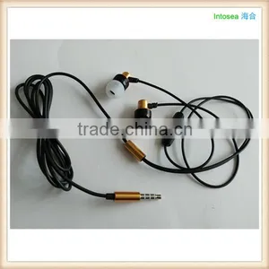 Factory Price New Arrival TPE Soft Line Super Bass Metal Earphone thumbnail-1