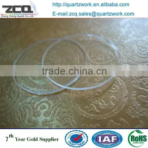 High Purity Optical Quartz Glass Plane Window Fused Silica Plate thumbnail-1