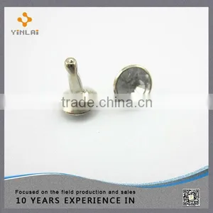 Leather Crystal Rhinestone Decoration Custom Metal Rivet thumbnail-1