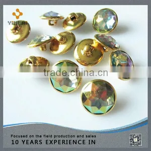 Standard Metal Rhinestone Button for Garment thumbnail-2