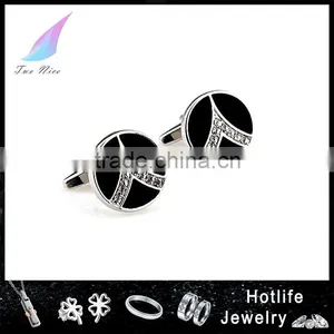 High Quality Jewelry Wholesale for Men Stainless Steel Shirt Cufflink thumbnail-1