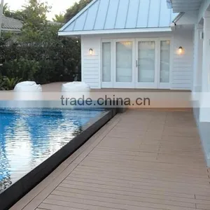 Wood Plastic Composite Decking Solid Crack-resistant Board thumbnail-2